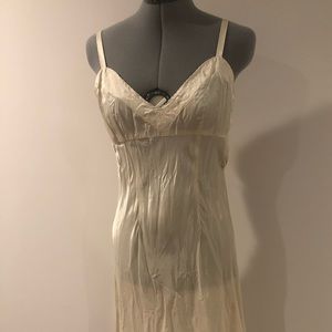 Vintage satin slip